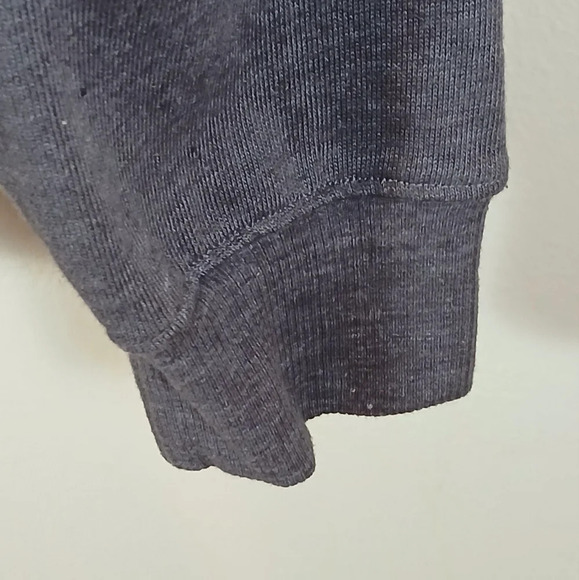 Sundry Women's Multi Stripe Hoodie in Charcoal size Large - Picture 7 of 13